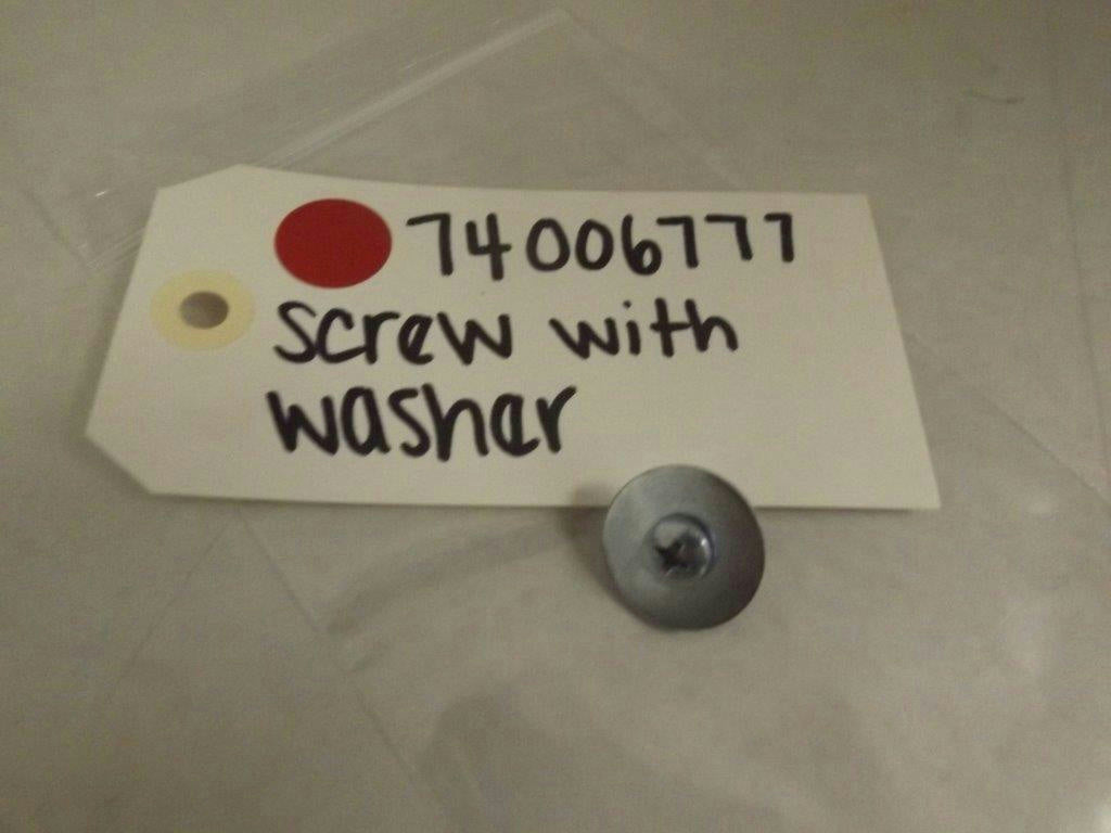 MAYTAG WHIRLPOOL STOVE 74006777 74006515 SCREW W/ WASHER NEW MAYTAG WHIRLPOOL STOVE 74006777 74006515 SCREW W/ WASHER NEW